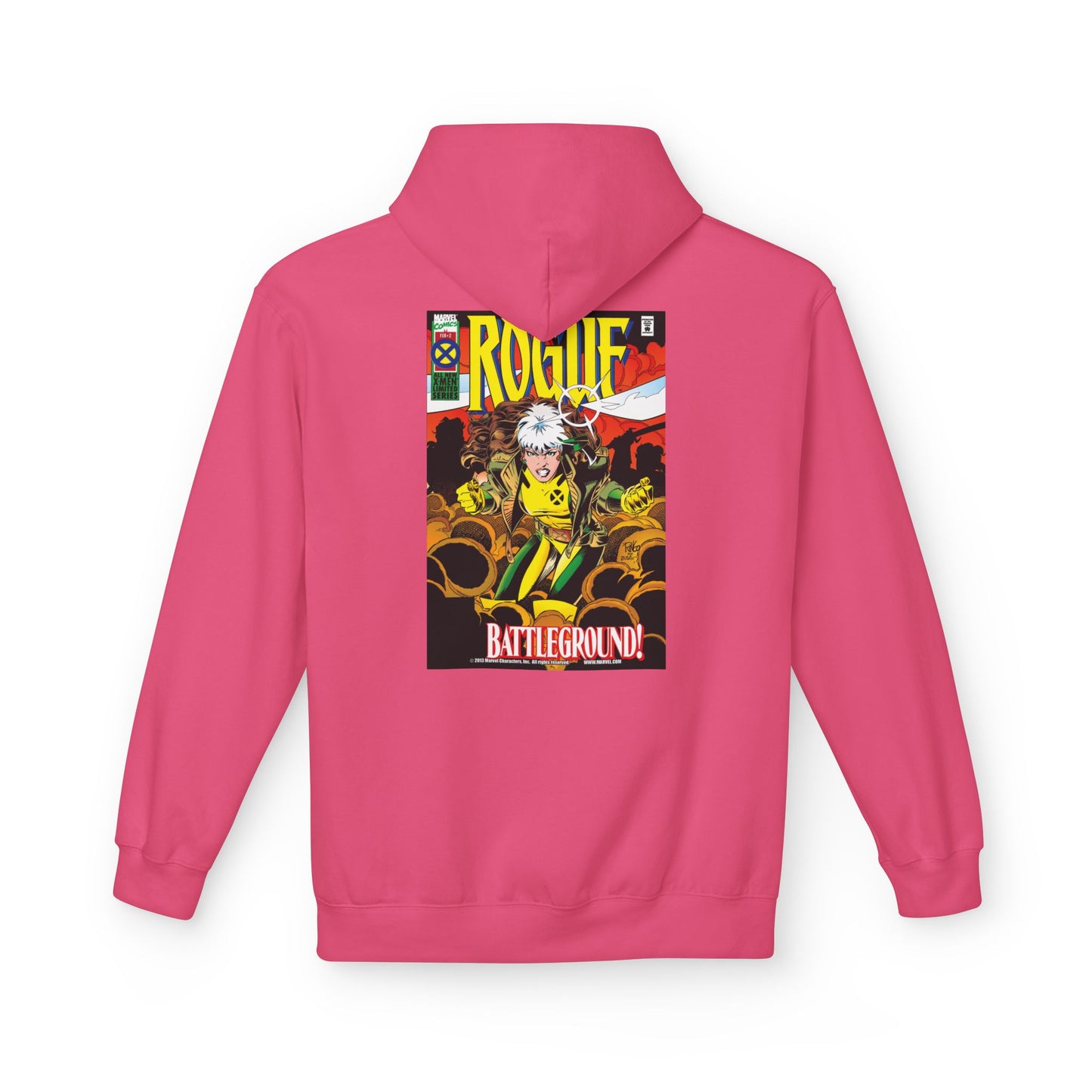 Comic-Inspired Fleece Hoodie, Graphic Sweatshirt for Casual Style, Manga Fan Apparel, Unique Gift for Her, Unisex Comic Hoodie