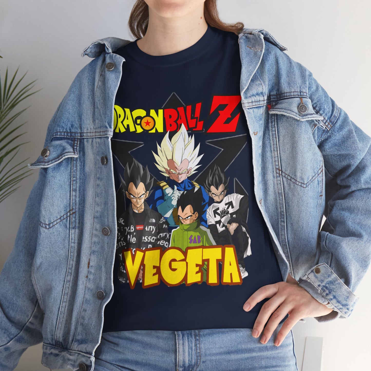 Dragon Ball Z Unisex Heavy Cotton Tee - Perfect for Gamers, Anime Lovers, Casual Outfits, Gifts, Streetwear