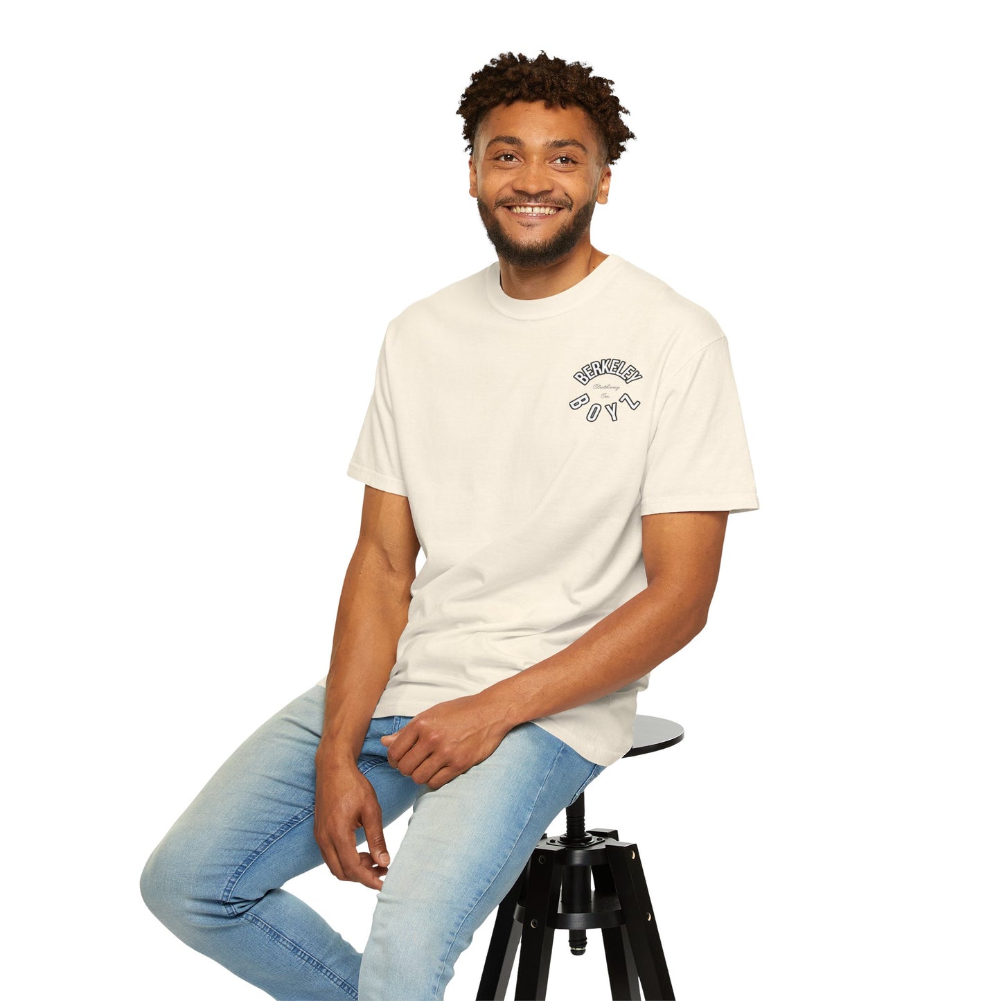 Beverly Boys Garment-Dyed T-Shirt, Unisex Tee, Vintage Style Shirt, Casual Wear, Gift for Friends, Cool Summer Apparel