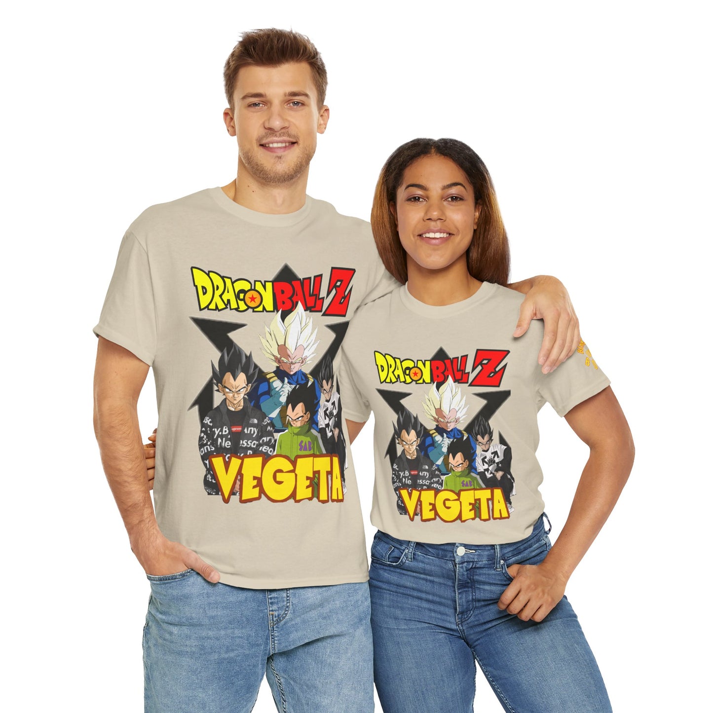 Dragon Ball Z Unisex Heavy Cotton Tee - Perfect for Gamers, Anime Lovers, Casual Outfits, Gifts, Streetwear
