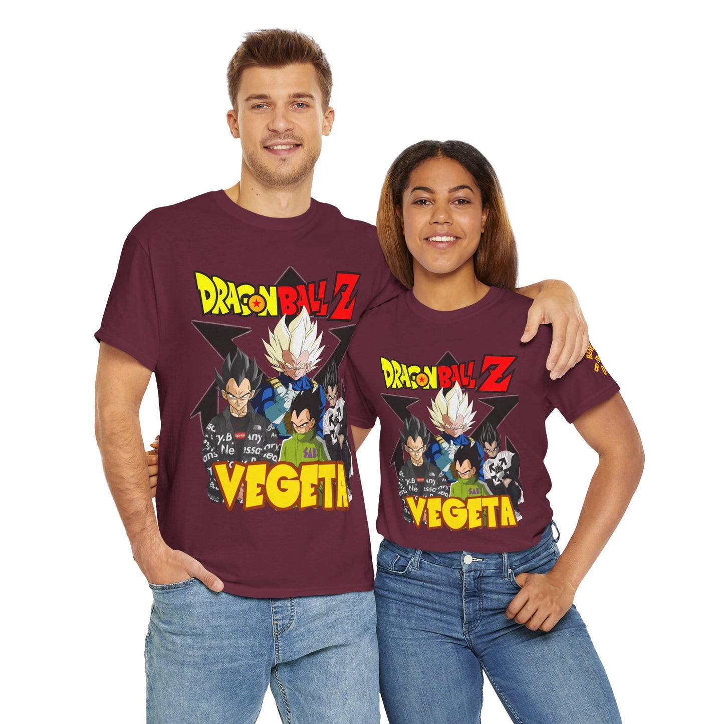 Dragon Ball Z Unisex Heavy Cotton Tee - Perfect for Gamers, Anime Lovers, Casual Outfits, Gifts, Streetwear