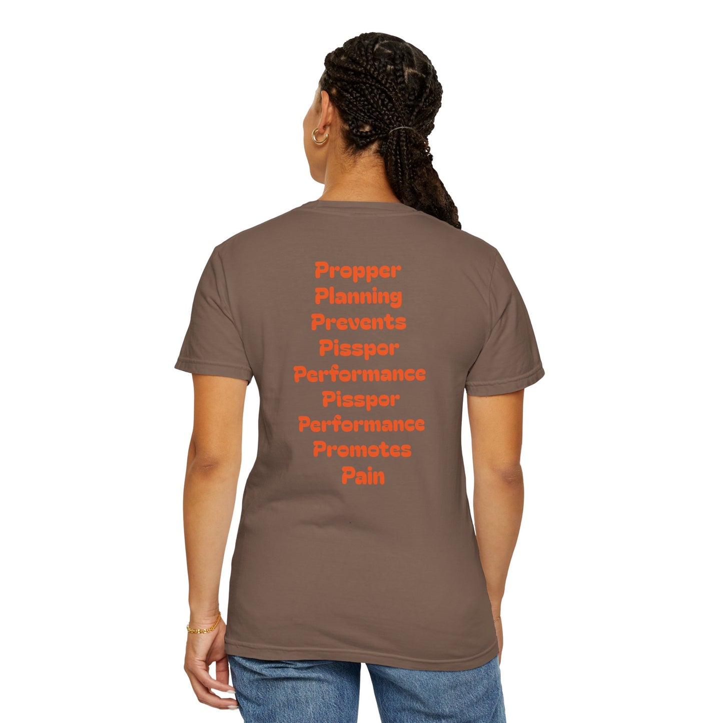 Unisex Garment-Dyed T-shirt with Motivational Quotes, Casual Tee, Everyday Wear, Gift for Friends, Relaxed Fit