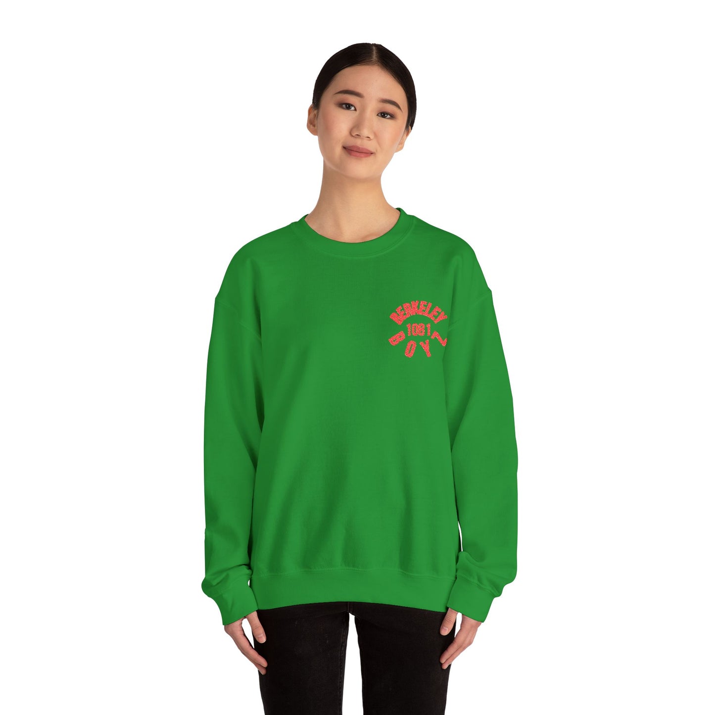 Cozy Berkeley Crewneck Sweatshirt, Unisex Sweatshirt, Casual Layering, Gift for Students, Streetwear Style, Fall Fashion