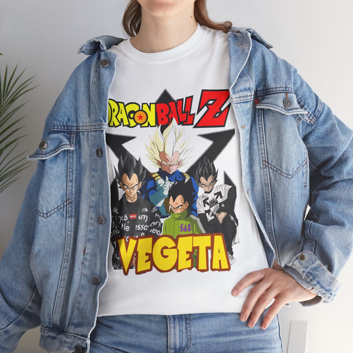 Dragon Ball Z Unisex Heavy Cotton Tee - Perfect for Gamers, Anime Lovers, Casual Outfits, Gifts, Streetwear