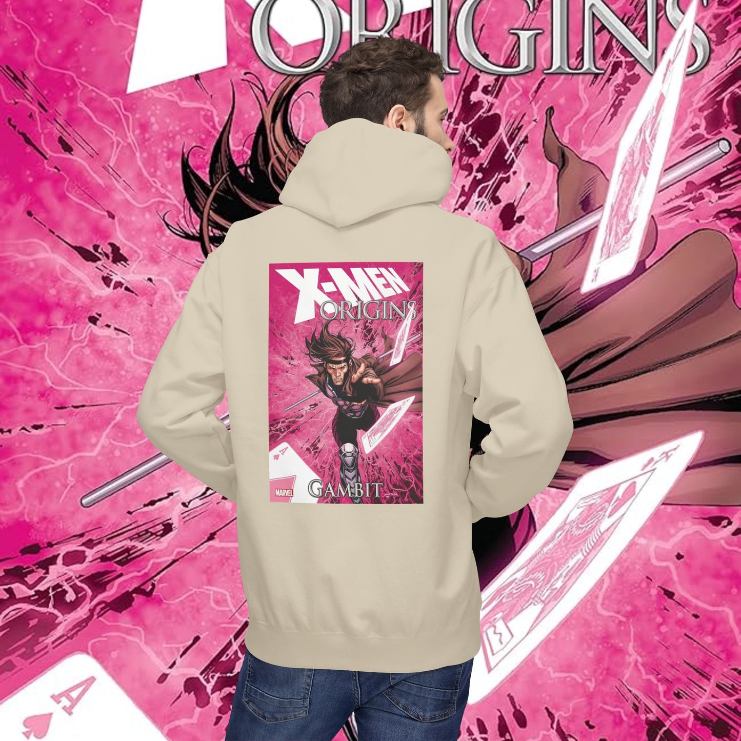 Copy of Comic-Inspired Fleece Hoodie, Graphic Sweatshirt for Casual Style, Manga Fan Apparel, Unique Gift for Her, Unisex Comic Hoodie