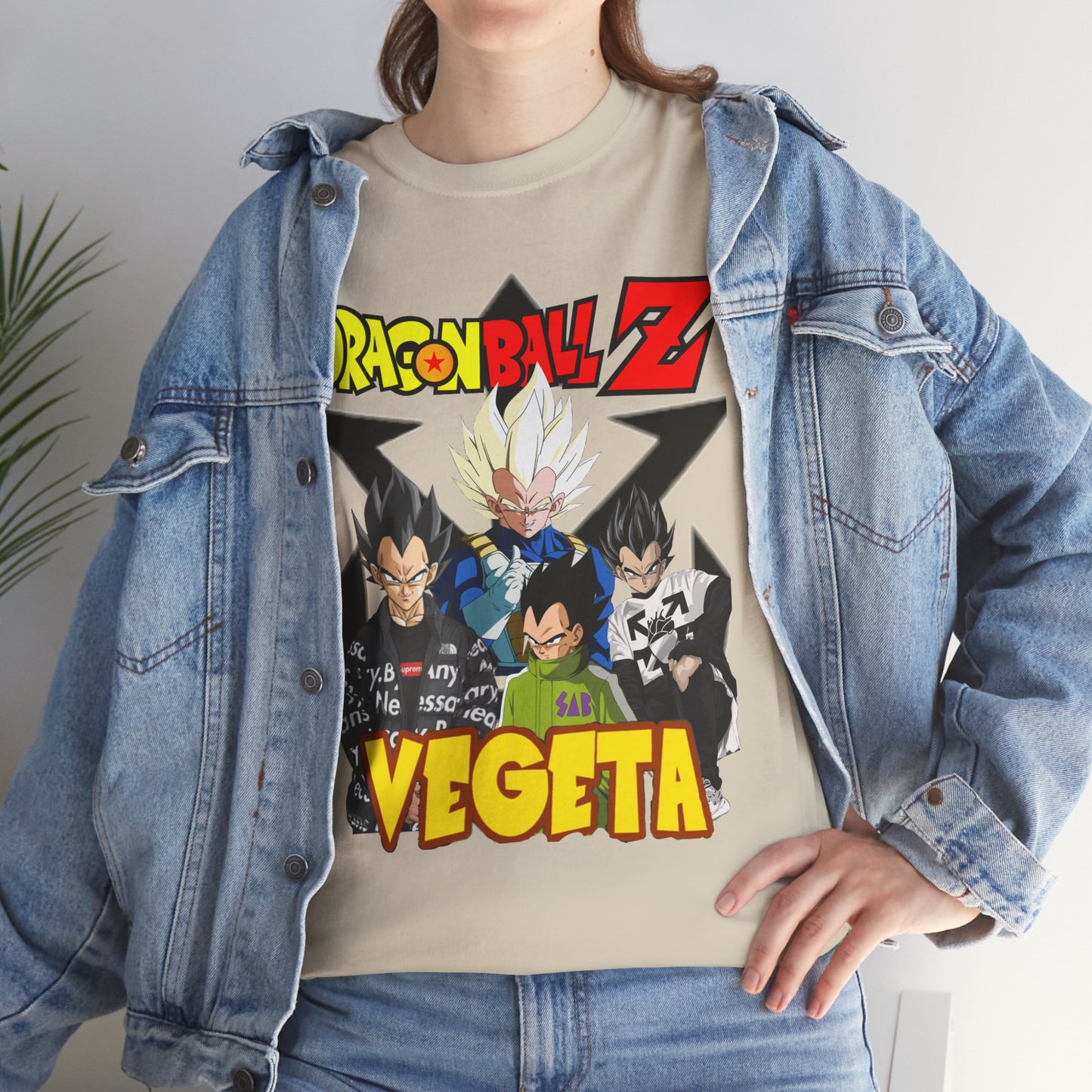 Dragon Ball Z Unisex Heavy Cotton Tee - Perfect for Gamers, Anime Lovers, Casual Outfits, Gifts, Streetwear