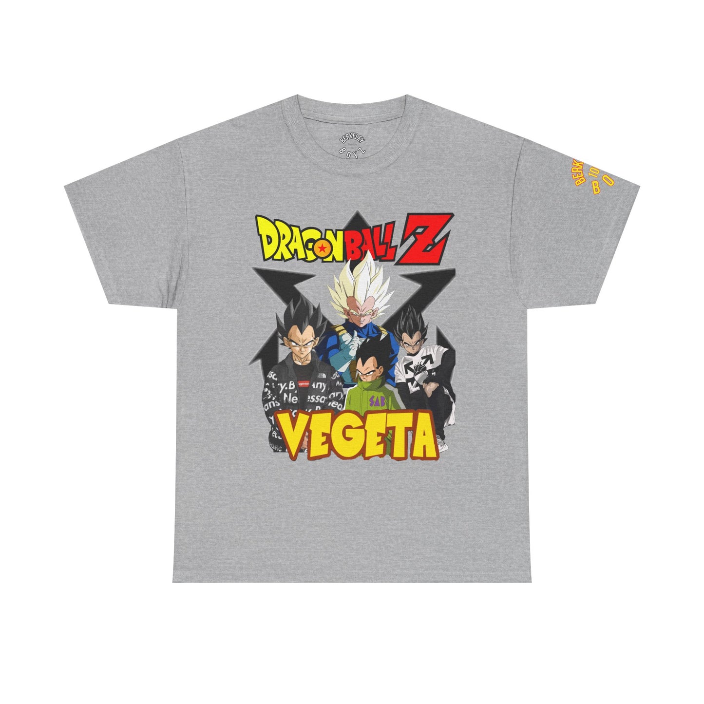 Dragon Ball Z Unisex Heavy Cotton Tee - Perfect for Gamers, Anime Lovers, Casual Outfits, Gifts, Streetwear