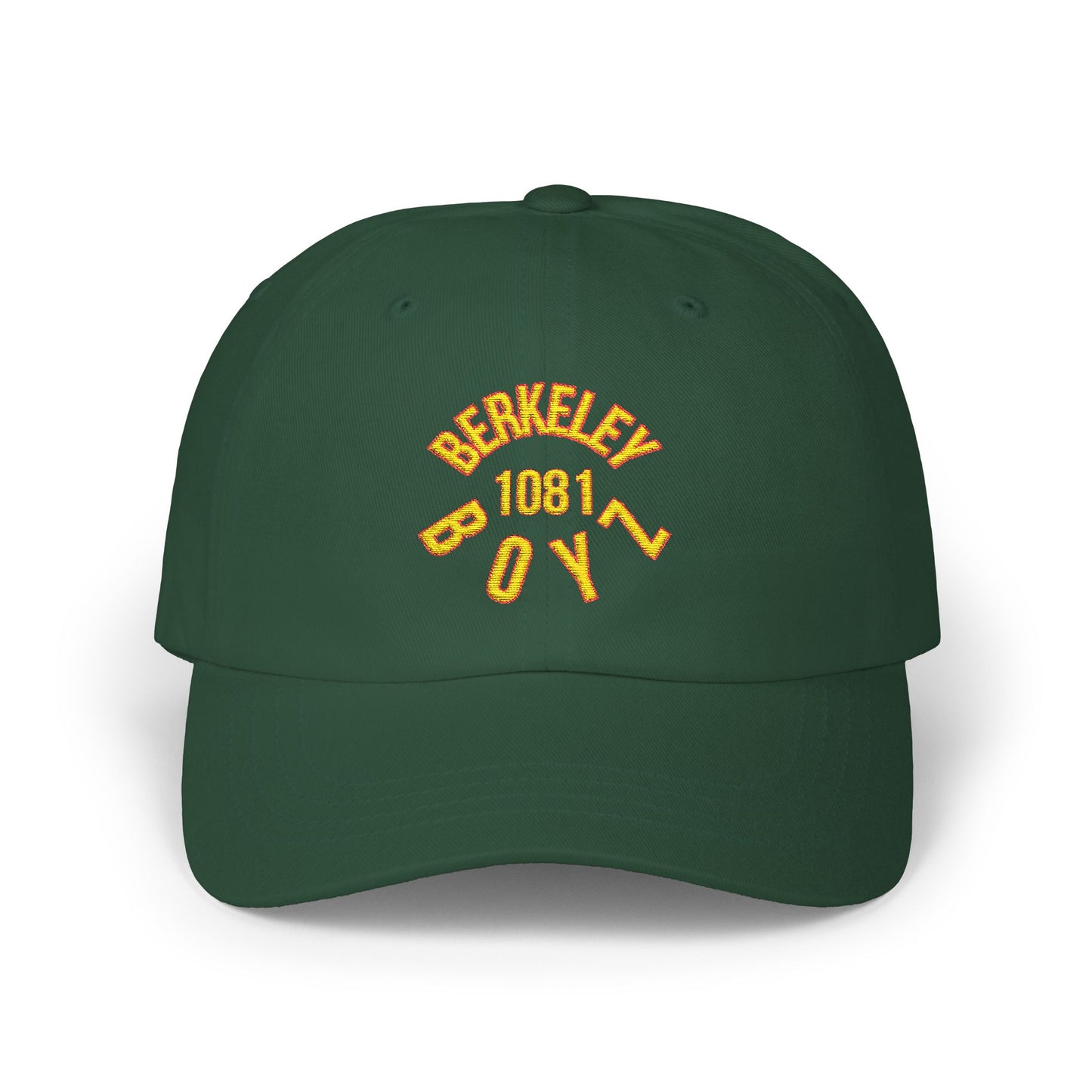 Stylish Embroidered Dad Cap - Berkeley Boy 1981, Casual Headwear, Gift for Dads, Summer Fashion, Outdoor Activities, Vintage Style