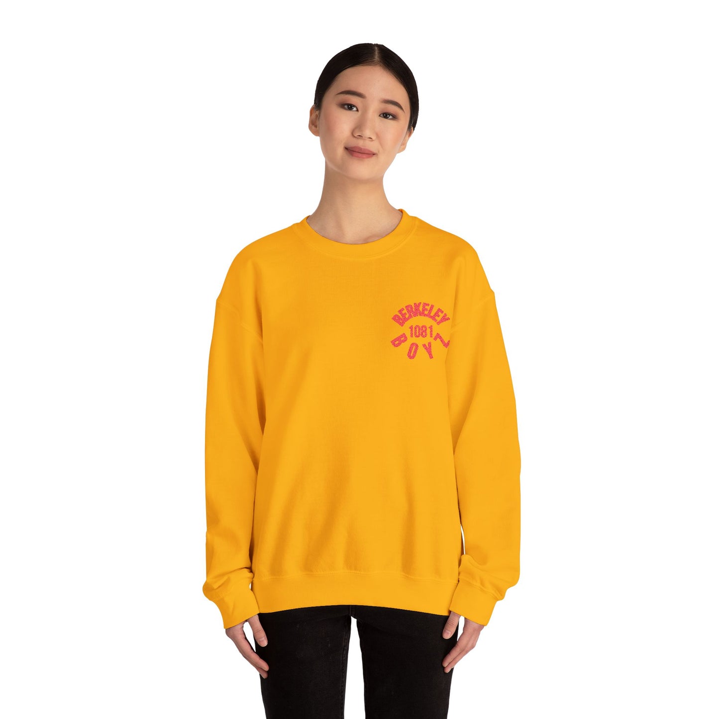 Cozy Berkeley Crewneck Sweatshirt, Unisex Sweatshirt, Casual Layering, Gift for Students, Streetwear Style, Fall Fashion