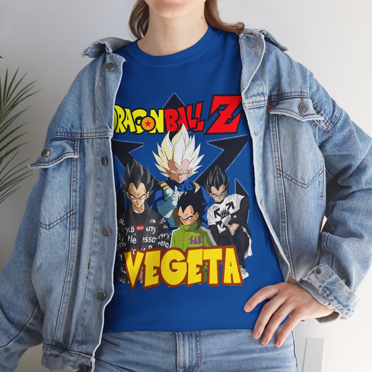 Dragon Ball Z Unisex Heavy Cotton Tee - Perfect for Gamers, Anime Lovers, Casual Outfits, Gifts, Streetwear