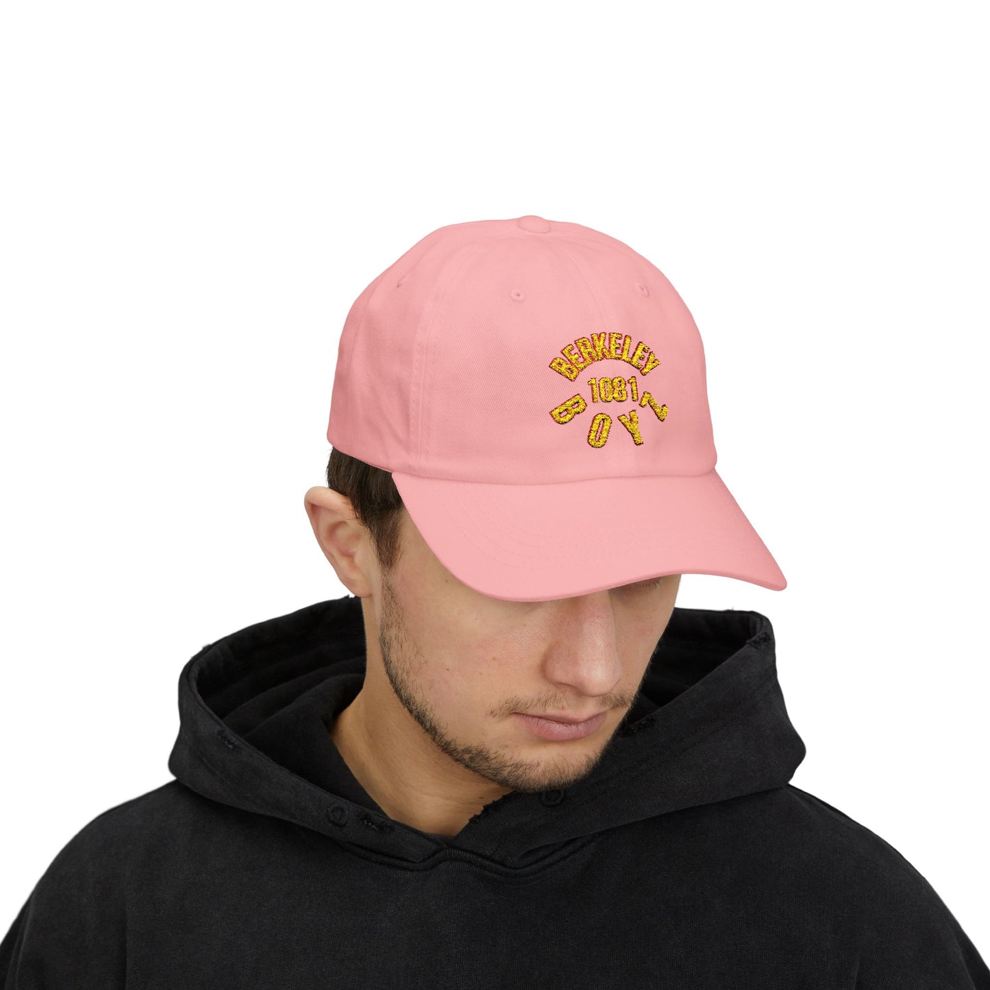 Stylish Embroidered Dad Cap - Berkeley Boy 1981, Casual Headwear, Gift for Dads, Summer Fashion, Outdoor Activities, Vintage Style
