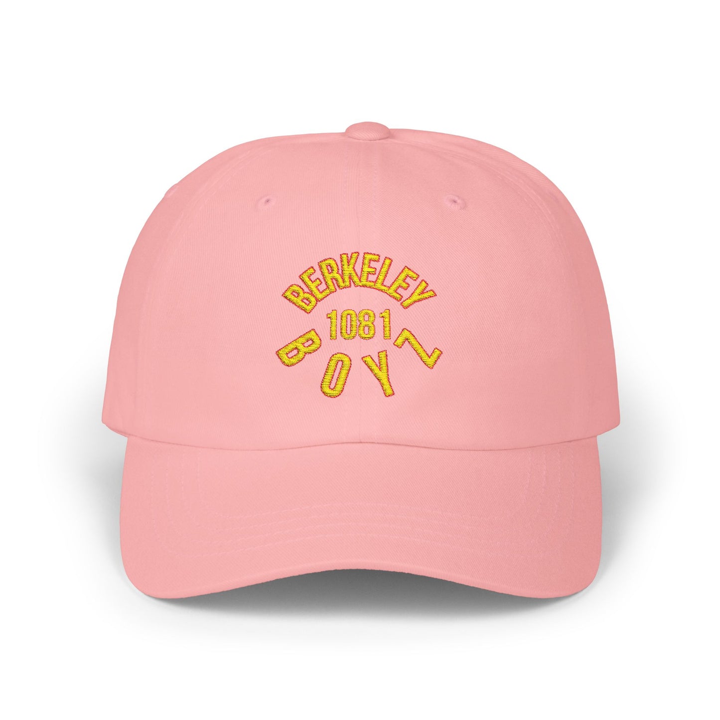 Stylish Embroidered Dad Cap - Berkeley Boy 1981, Casual Headwear, Gift for Dads, Summer Fashion, Outdoor Activities, Vintage Style