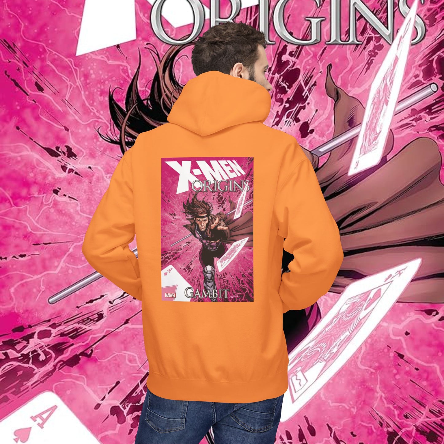 Copy of Comic-Inspired Fleece Hoodie, Graphic Sweatshirt for Casual Style, Manga Fan Apparel, Unique Gift for Her, Unisex Comic Hoodie
